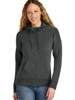 District ® Women's Perfect Weight ® Fleece Drop Shoulder Full-Zip Hoodie DT1104