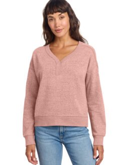 Alternative view of District ®  Women's Perfect Tri ®  Fleece V-Neck Sweatshirt DT1312