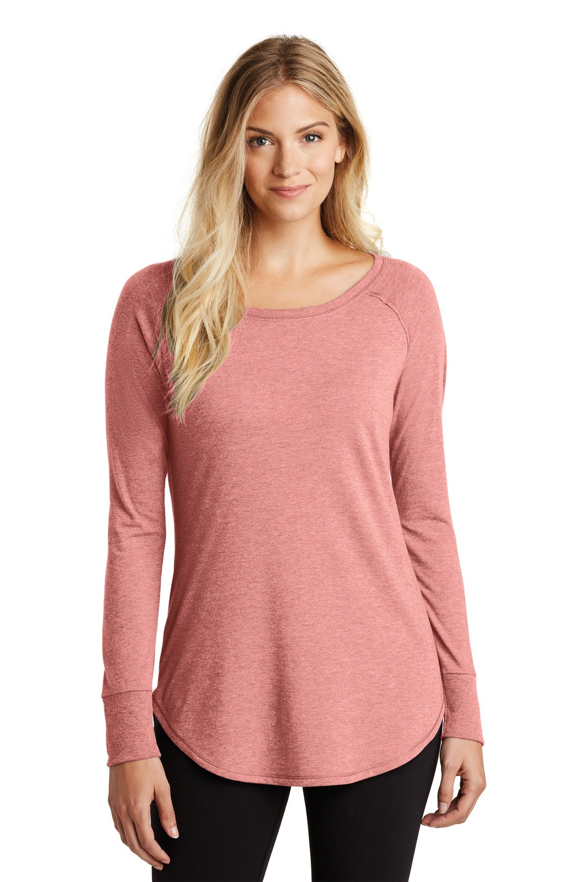 District ® Women's Perfect Tri ® Long Sleeve Tunic Tee. DT132L - Image 5