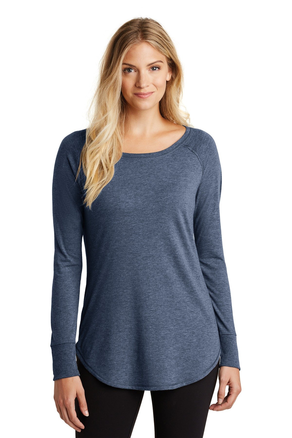 District ® Women's Perfect Tri ® Long Sleeve Tunic Tee. DT132L - Image 4