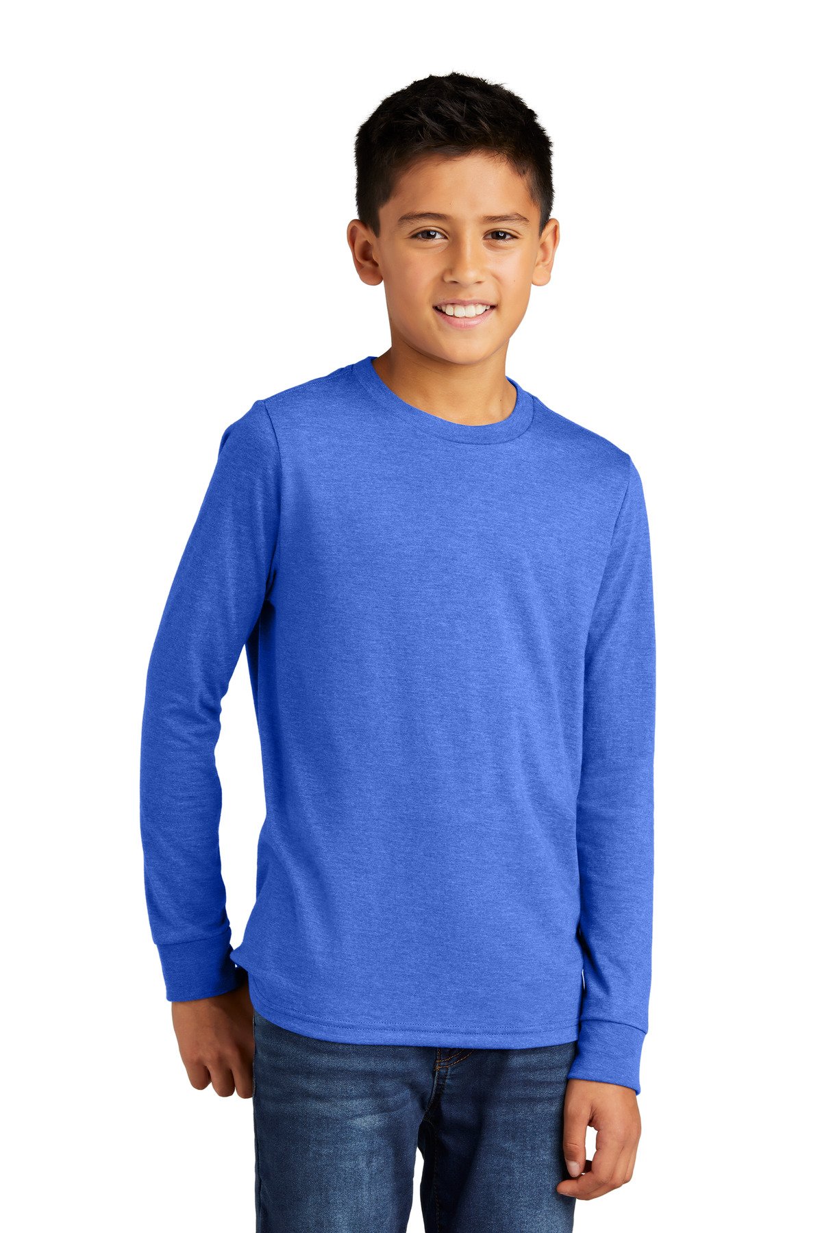 District ® Youth Perfect Tri ® Long Sleeve Tee DT132Y - Image 6