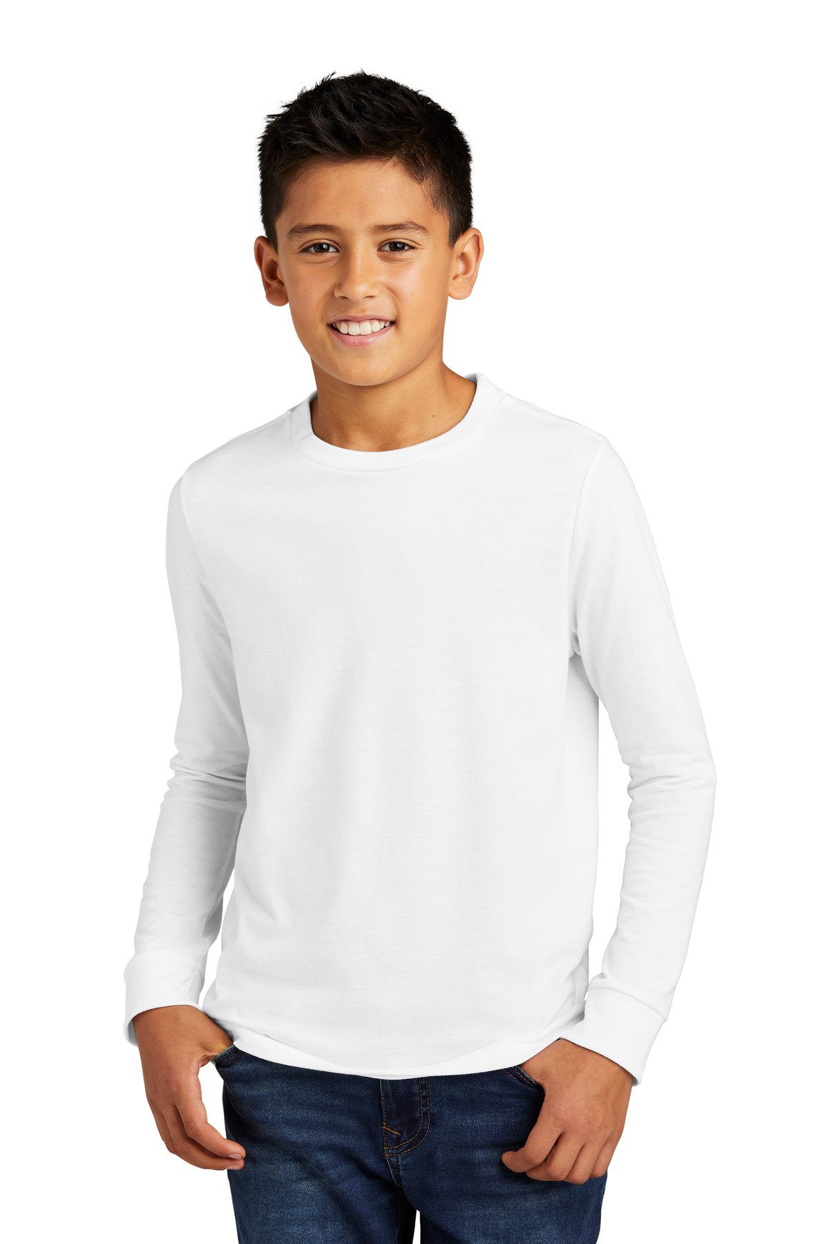 District ® Youth Perfect Tri ® Long Sleeve Tee DT132Y - Image 7