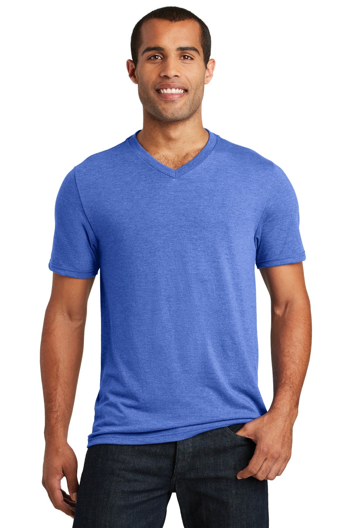 District ® Perfect Tri ® V-Neck Tee. DT1350 - Image 5