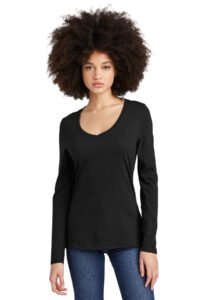 District ® Women's Perfect Tri ® Long Sleeve V-Neck Tee DT135