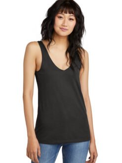 District ® Women's Perfect Blend ® CVC V-Neck Tank DT154