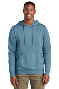 Alternative view of District Wash   Fleece Hoodie DT2200