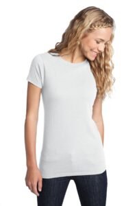 Alternative view of District ®  Women's Fitted The Concert Tee ®  DT5001
