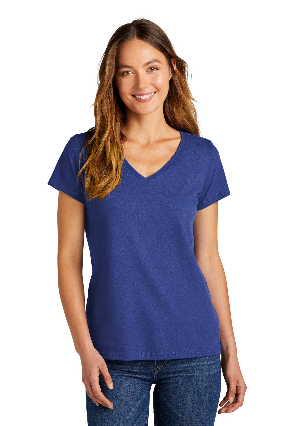 District ® Women's The Concert Tee ® V-Neck DT5002 - Image 3