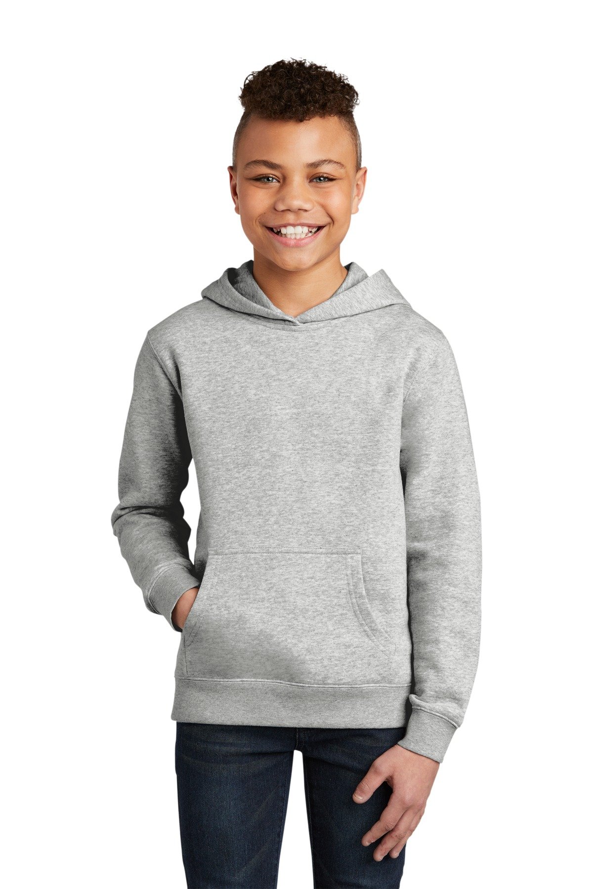District ® Youth V.I.T. Fleece Hoodie DT6100Y - Image 6