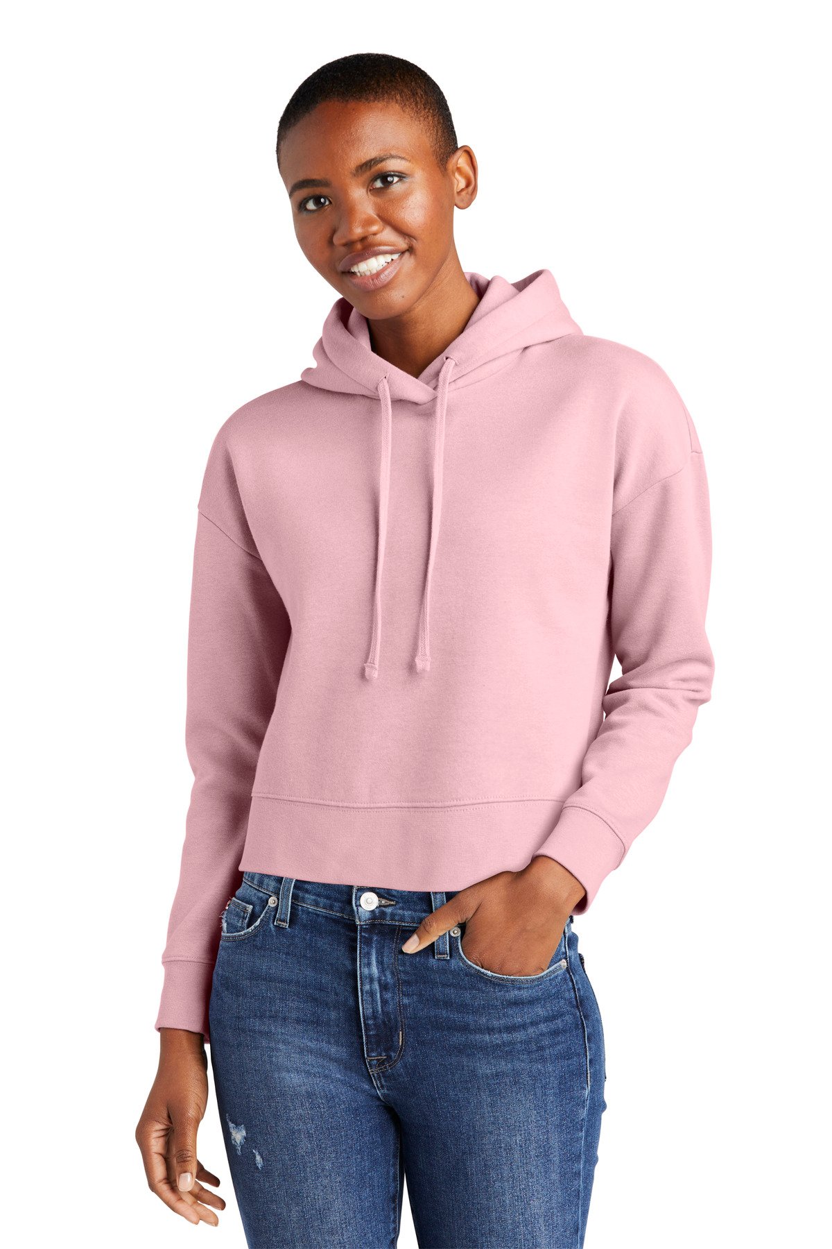 District ® Women's V.I.T. Fleece Hoodie DT6101 - Image 12