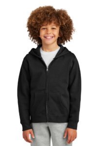 District ®  Youth V.I.T.   Fleece Full-Zip Hoodie DT6102Y