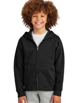 District ® Youth V.I.T. Fleece Full-Zip Hoodie DT6102Y