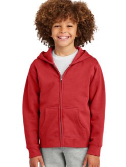Alternative view of District ®  Youth V.I.T. ™  Fleece Full-Zip Hoodie DT6102Y