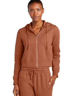 Alternative view of District ®  Women's V.I.T.   Fleece Full-Zip Hoodie DT6103