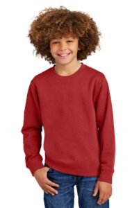 Alternative view of District ®  Youth V.I.T.   Fleece Crew DT6104Y