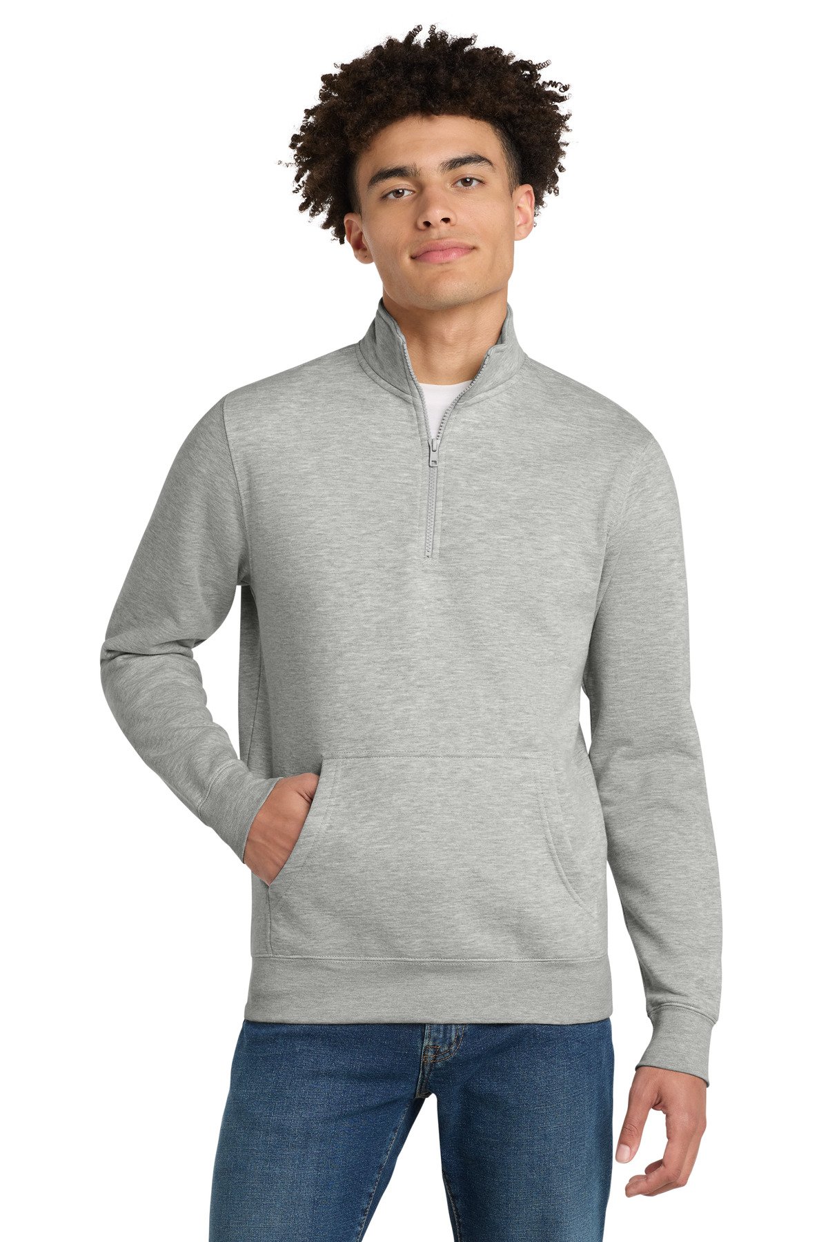 District ® V.I.T. Fleece 1/4-Zip DT6106 - Image 5