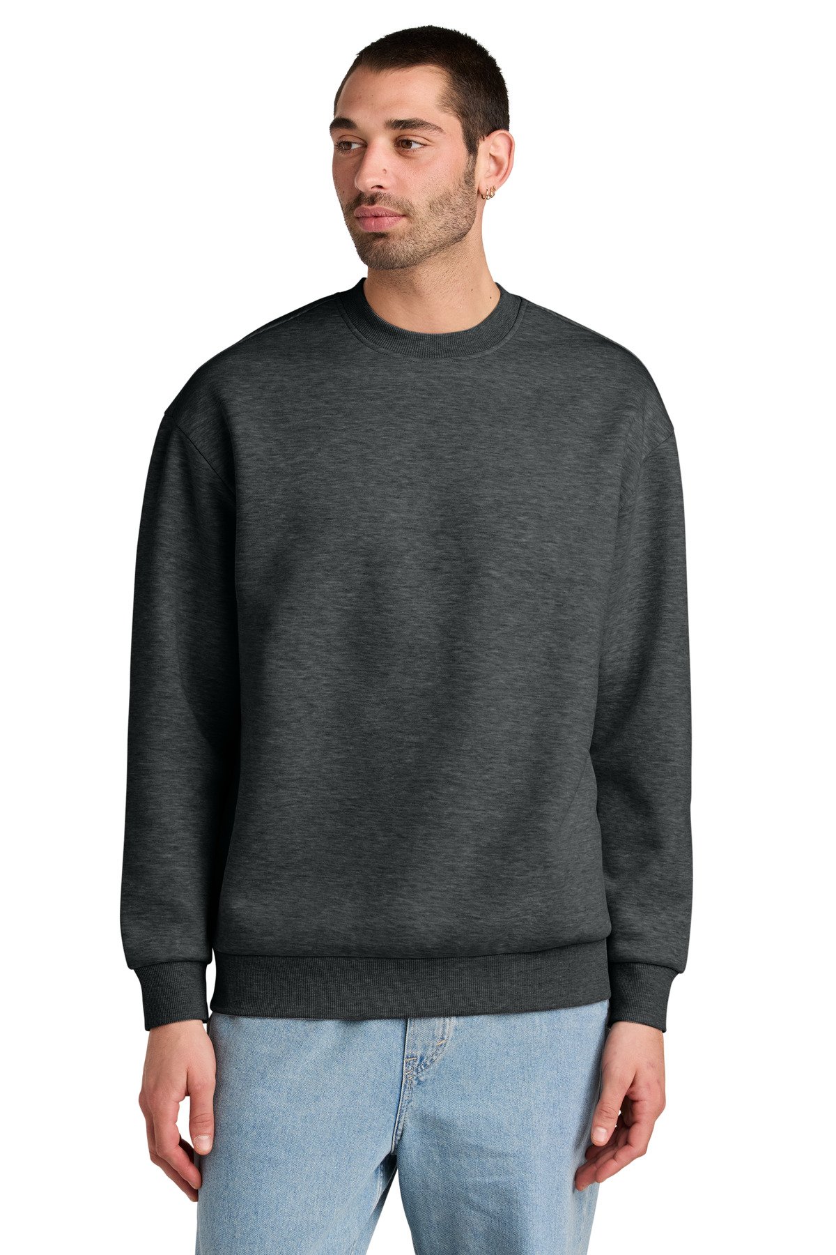 District ® V.I.T. Heavyweight Fleece Crew DT6154 - Image 9