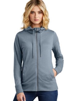 Alternative view of District ®  Women's Featherweight French Terry ™  Full-Zip Hoodie DT673