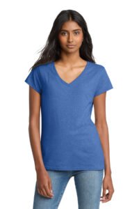 Alternative view of District  ®  Women's Re-Tee    V-Neck DT8001