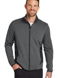 Alternative view of Eddie Bauer ®  Full-Zip Heather Stretch Fleece Jacket. EB238