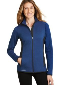 Eddie Bauer ® Women's Full-Zip Heather Stretch Fleece Jacket. EB239