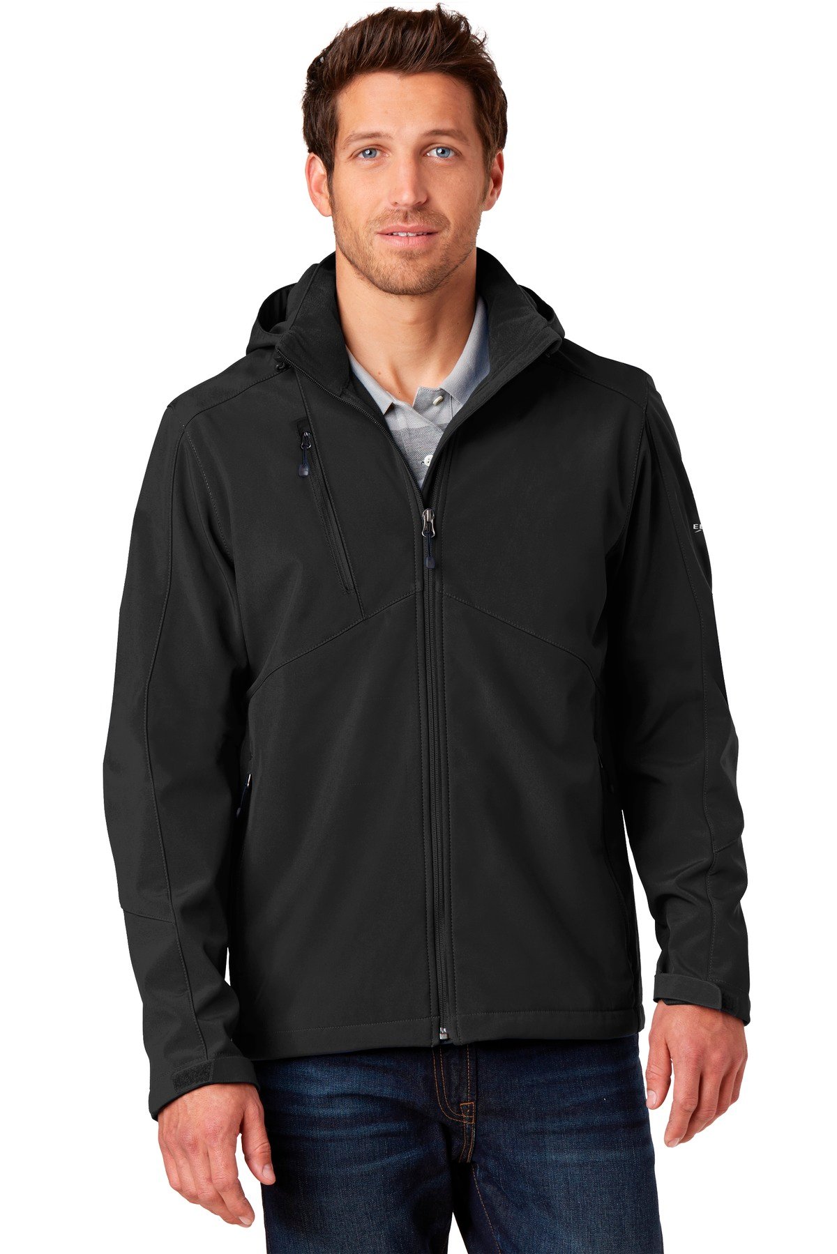 Eddie Bauer ® Hooded Soft Shell Parka. EB536 - Image 2