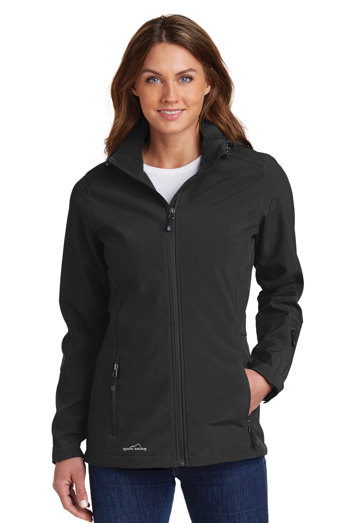 Eddie Bauer ® Women's Hooded Soft Shell Parka. EB537 - Image 2