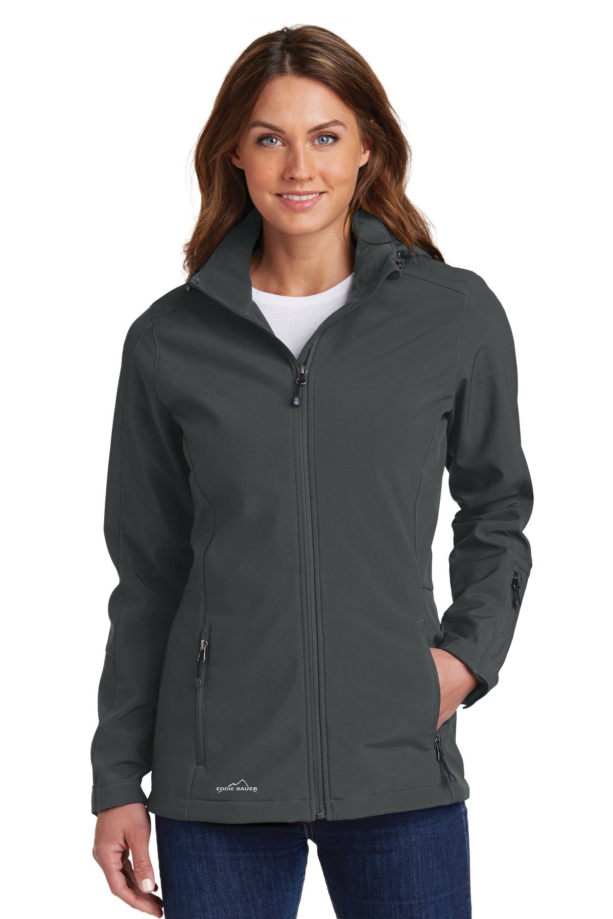 Eddie Bauer ® Women's Hooded Soft Shell Parka. EB537 - Image 3