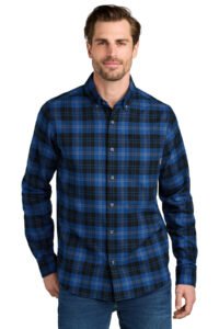 Eddie Bauer ® Long Sleeve Favorite Flannel Plaid Shirt EB610