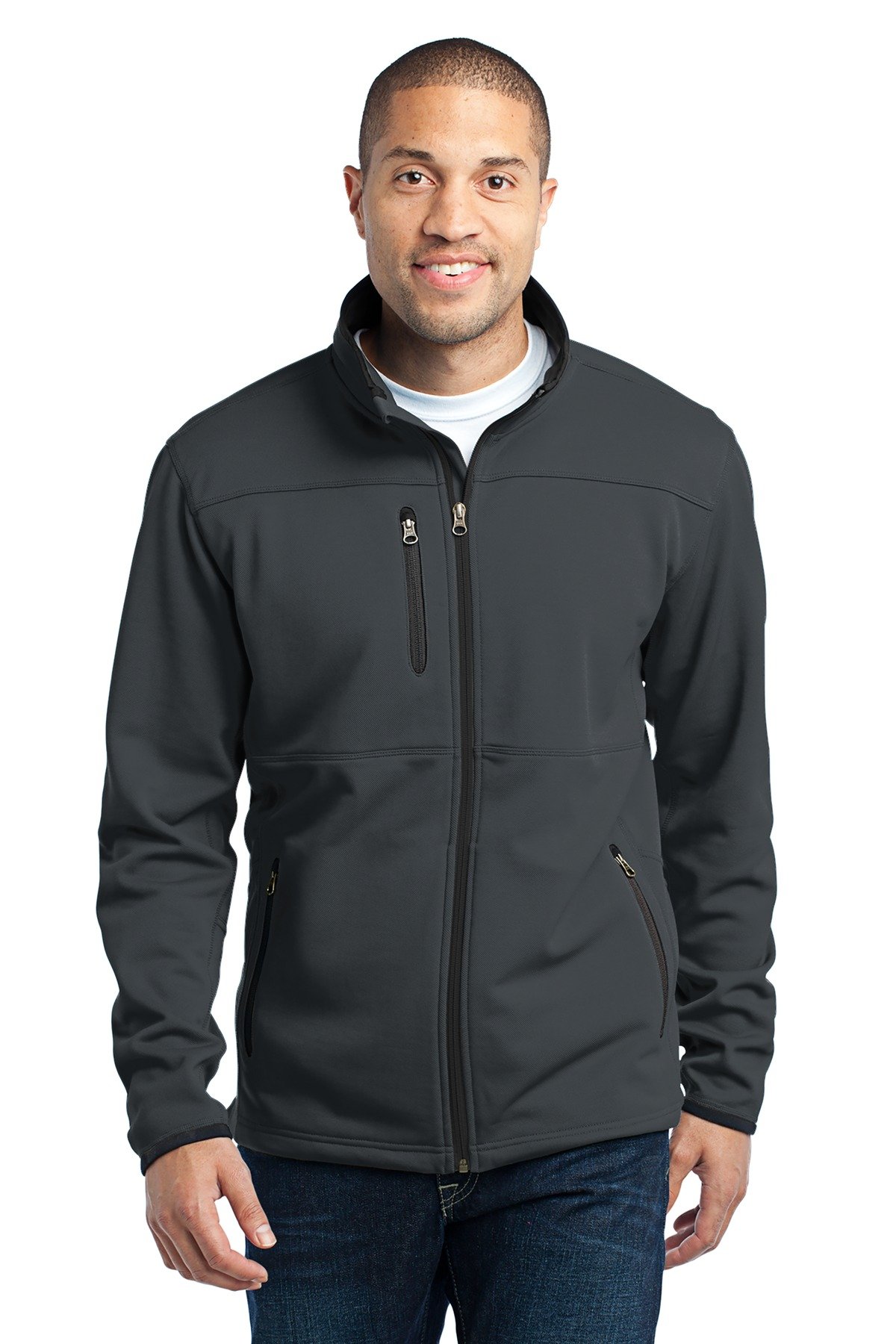 Port Authority ® Pique Fleece Jacket. F222 - Image 2