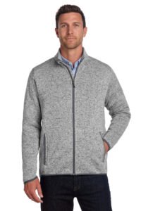 Alternative view of Port Authority ®  Sweater Fleece Jacket. F232