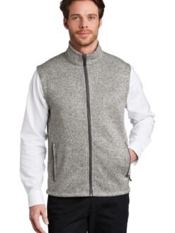 Alternative view of Port Authority  ®  Sweater Fleece Vest F236