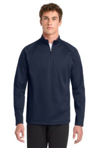 Alternative view of Sport-Tek Sport-Wick Fleece 1/4-Zip Pullover. F243
