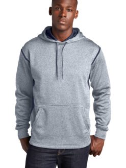 Alternative view of Sport-Tek ®  Tech Fleece Colorblock Hooded Sweatshirt. F246