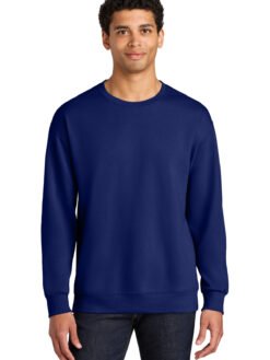 Jerzees Ultimate Unisex CVC Ring Spun Crewneck Sweatshirt IC48M