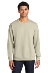 Alternative view of Jerzees Ultimate   Unisex CVC Ring Spun Crewneck Sweatshirt IC48M