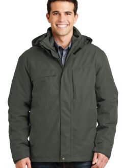 Alternative view of Port Authority ®  Herringbone 3-in-1 Parka. J302