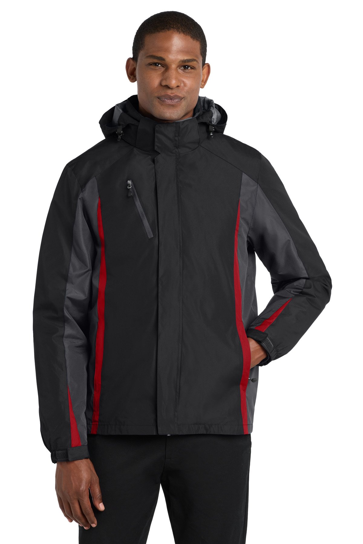 Port Authority ® Colorblock 3-in-1 Jacket. J321 - Image 3