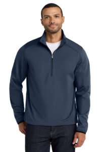 Alternative view of Port Authority ®  Active 1/2-Zip Soft Shell Jacket. J716