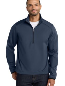 Alternative view of Port Authority ®  Active 1/2-Zip Soft Shell Jacket. J716