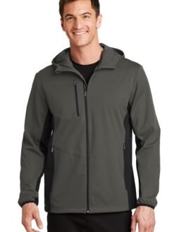 Alternative view of Port Authority ®  Active Hooded Soft Shell Jacket. J719