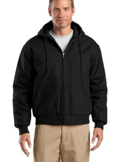 CornerStone ® Tall Duck Cloth Hooded Work Jacket. TLJ763H