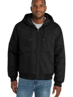 Alternative view of CornerStone ®  - Duck Cloth Hooded Work Jacket.  J763H