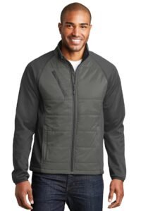 Alternative view of Port Authority ®  Hybrid Soft Shell Jacket. J787