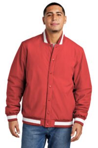Alternative view of Sport-Tek Insulated Varsity Jacket JST58
