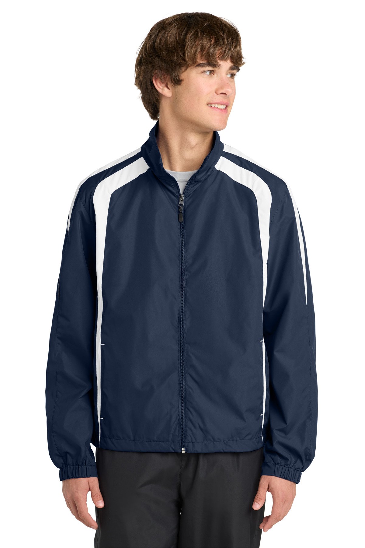 Sport-Tek Colorblock Raglan Jacket. JST60 - Image 3