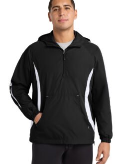 Sport-Tek ® Colorblock Raglan Anorak. JST63