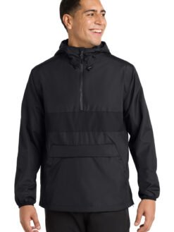 Sport-Tek ®  Zipped Pocket Anorak. JST65