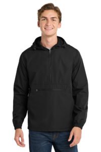 Sport-Tek Packable Anorak. JST66