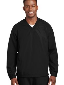 Sport-Tek ® V-Neck Raglan Wind Shirt. JST72